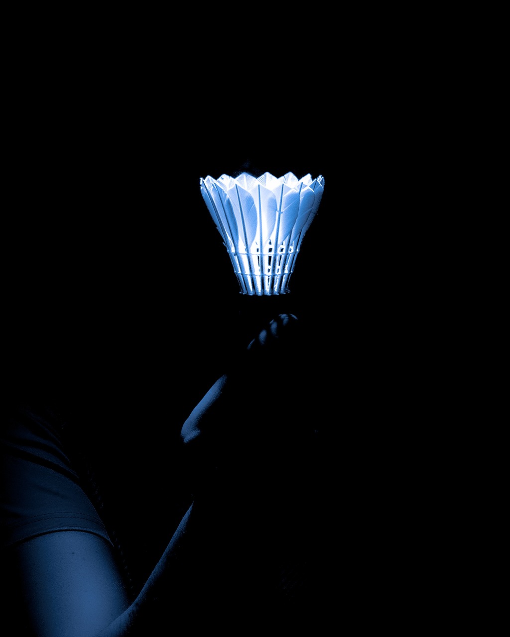 Einzelspieler_Badminton